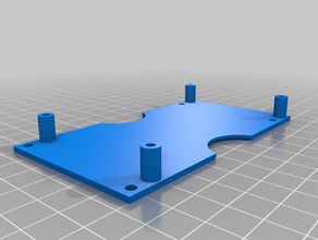 printrbot simplepro f board adapter 3d print model - Mito3D