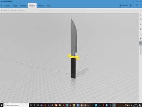 roblox knife 3d print model - Mito3D