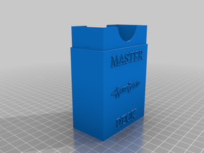 my customized card box 3d print model - Mito3D