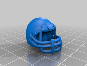 football helmet custom customizable customized customizer educational educationalproject footballhelmet nfl sports 3d print model - Mito3D