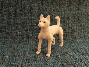 jindo dog bjd animal figura 3d print model - Mito3D