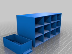 meine angepasste storage-box, Schubladen kundengebundene 3d print model - Mito3D