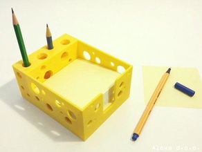 cheesy box paper post-it 3d print model - Mito3D