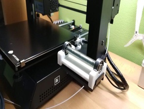 filament holder anycubic i3 mega s 3d print model - Mito3D