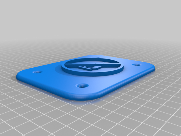 Feuer-Zeichen 3D print model - Mito3D