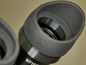 eakins mikroskop uzantısı kauçuk göz koruma mercek 3d print model - Mito3D