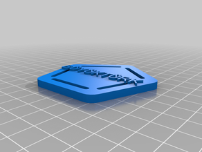 il mio personalizzato parametrico imbracatura anello centrale del testo su misura 3d print model - Mito3D