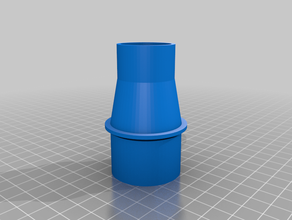 il mio personalizzato tubo di aspirazione adattatore stl su misura 3d print model - Mito3D