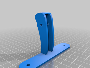 filament guide - idler pulley holder filamnet 3d print model - Mito3D
