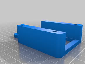titan aqua mount e3d-titanaqua e3donline extruder 3d print model - Mito3D