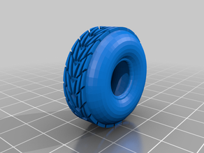 small tyre tread 3d print model - Mito3D