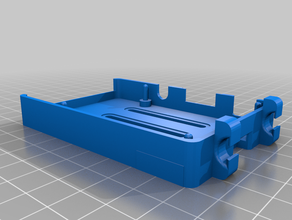 raspberry pi smartmirror mount bottom remix 3d print model - Mito3D