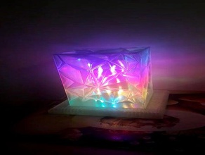 Regenbogen-Lampe esp8266 Lampe - leds rainbow 3d print model - Mito3D