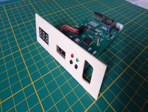 modular caso tdl - atari gotek ratón del panel de mod st backofficeshow 3d print model - Mito3D