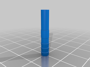 my customized hose connector - customizer 3d print model - Mito3D