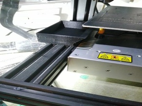 filament-tray v2 tronxy xy-2 pro 3d print model - Mito3D