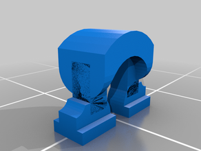 vw phaeton-Schlüssel ring-Halter 3d print model - Mito3D