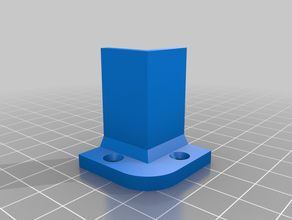 ender 3 power supply mount 3d print model - Mito3D