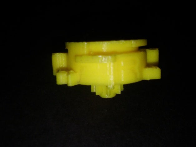 spin gear v3 beyblade part bakuten parts plastic gen 3D print model - Mito3D