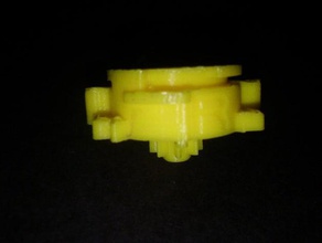 spin gear v3 beyblade part bakuten parts plastic gen 3d print model - Mito3D