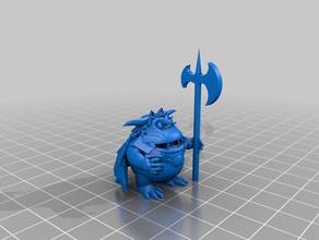 cin mark ıı axe cape gobboz Goblinler Goblin ork orklar rankinbass rankin bass hobbit 3d print model - Mito3D