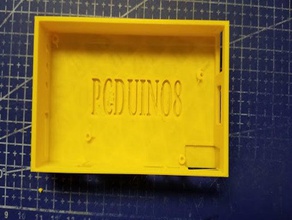 pcduino8 uno case 3d print model - Mito3D