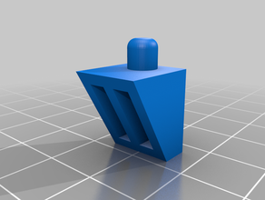 raf tak peg dolapları dolap düzeltme monte edin destek 3d print model - Mito3D