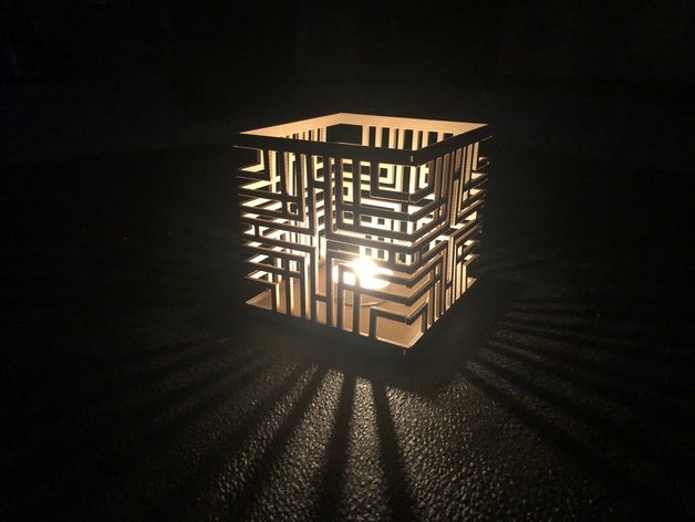 candle lamp 3D print model - Mito3D