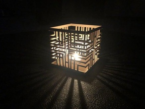 candle lamp 3d print model - Mito3D