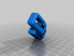 modo 2 trituradora de gps adaptador estructura 3d print model - Mito3D