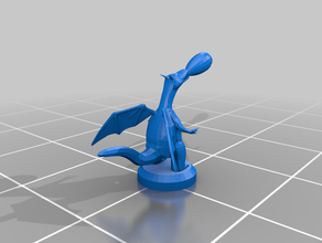 dragão masmorras e dragões 3d print model - Mito3D