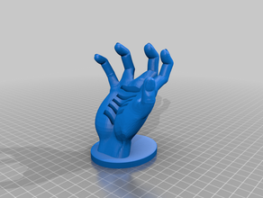 zombie hand sd card holder 3d print model - Mito3D