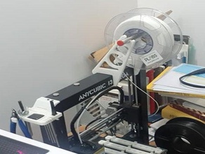 anycubic i3 mega spool holder filament gantry 3d print model - Mito3D