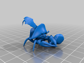 crabe pirata 3d print model - Mito3D