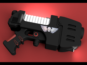 pistola de plasma 3d print model - Mito3D