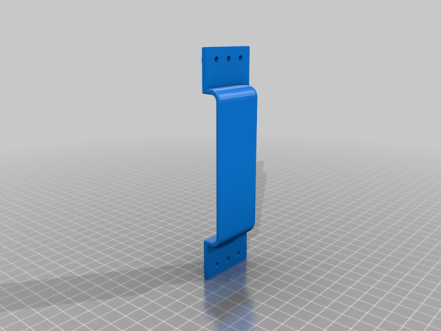 holder rev slim battery 3D print model - Mito3D