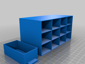 my customized storage box drawers 3d print model - Mito3D