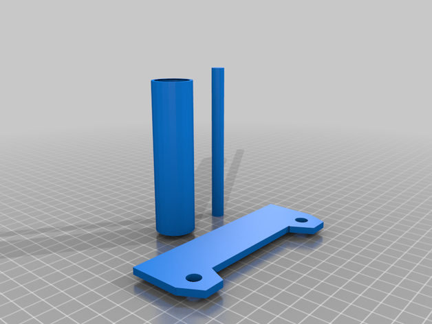 filament biriktirme rulo tutucu 3D print model - Mito3D