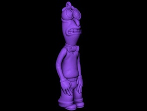 medo de impressão fácil, sem apoio animação dos desenhos animados disney a pixar figura dentro para fora modelo escultura supportless 3d print model - Mito3D