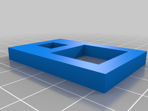 x-y-Schritt-Kalibrierung Objekt Löcher horizontale Erweiterung xy-Kalibrierung 3d print model - Mito3D