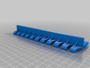 extended cable holder caddy 3d print model - Mito3D