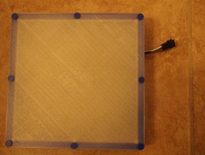 16x16 neopixel matrix enclosure led arduino electronics lights pattern sandiego3dprinting 3d print model - Mito3D