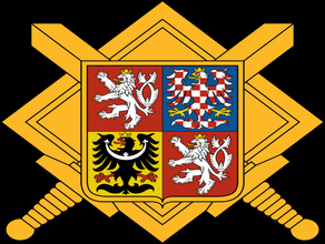 acr logotipo exército da república checa checo 3d print model - Mito3D