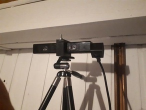 ps4 cam tripod connector camera mount psvr 3d print model - Mito3D
