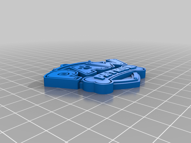 paw patrol Abzeichen - keyring Patrouille Jh Anhänger 3D print model - Mito3D