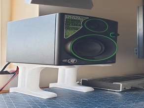 altoparlante monte scalabile ikea tavolo gli altoparlanti speaker stand 3d print model - Mito3D