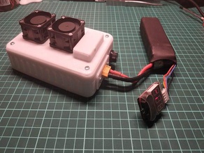 lipo discharger battery 3d print model - Mito3D