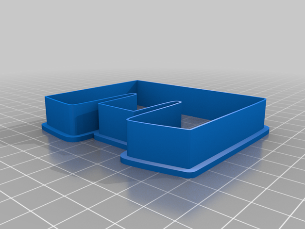 alfabeto e alla lettera delle formine per biscotti cookie cutter 3D print model - Mito3D