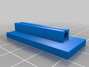 mi personalizados paramétrico de ptfe tubo la plantilla corte personalizado 3d print model - Mito3D