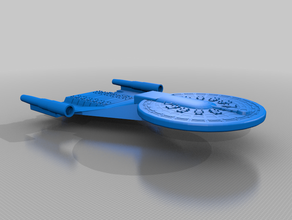 mcquarrie enterprise concept 3d print model - Mito3D